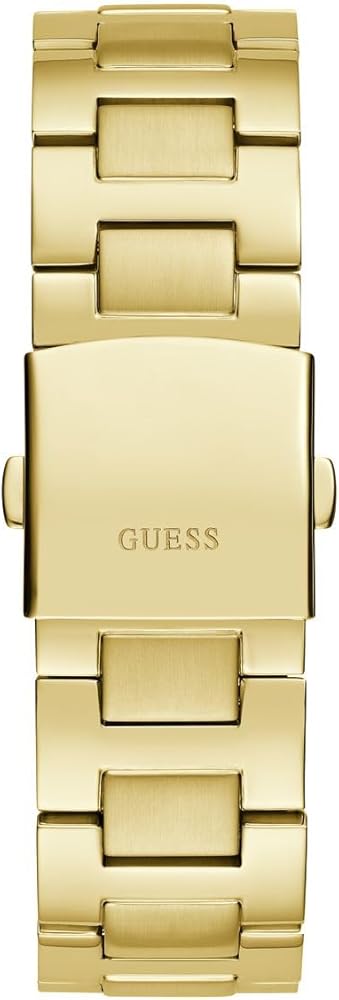  Shop Authentic Guess Equity Analog Green Dial Gold Steel Strap Watch For Men - GW0703G2 - Luxxuri