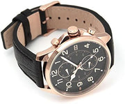  Shop Authentic Tommy Hilfiger Dean Chronograph Quartz Black Dial Black Leather Strap Watch for Men - 1791273 - Luxxuri