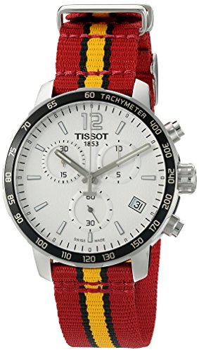  Shop Authentic Tissot Quickster Chronograph NBA Miami Heat Edition White Dial Two Tone NATO Strap Watch for Men - T095.417.17.037.08 - Luxxuri
