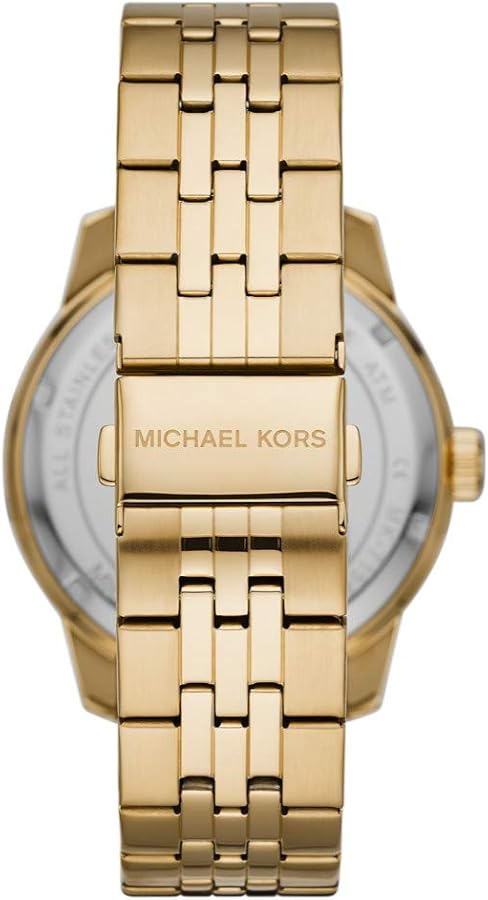  Shop Authentic Michael Kors Cunningham Multifunction Black Dial Gold Steel Strap Watch For Men - MK7154 - Luxxuri