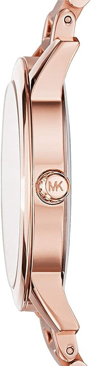  Shop Authentic Michael Kors Hartman Rose Gold Dial Rose Gold Steel Strap Watch For Women - MK3491 - Luxxuri