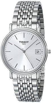 Shop Authentic Tissot T Classic Desire Silver Dial Silver Mesh Bracelet Watch for Men - T52.1.481.31 - Luxxuri