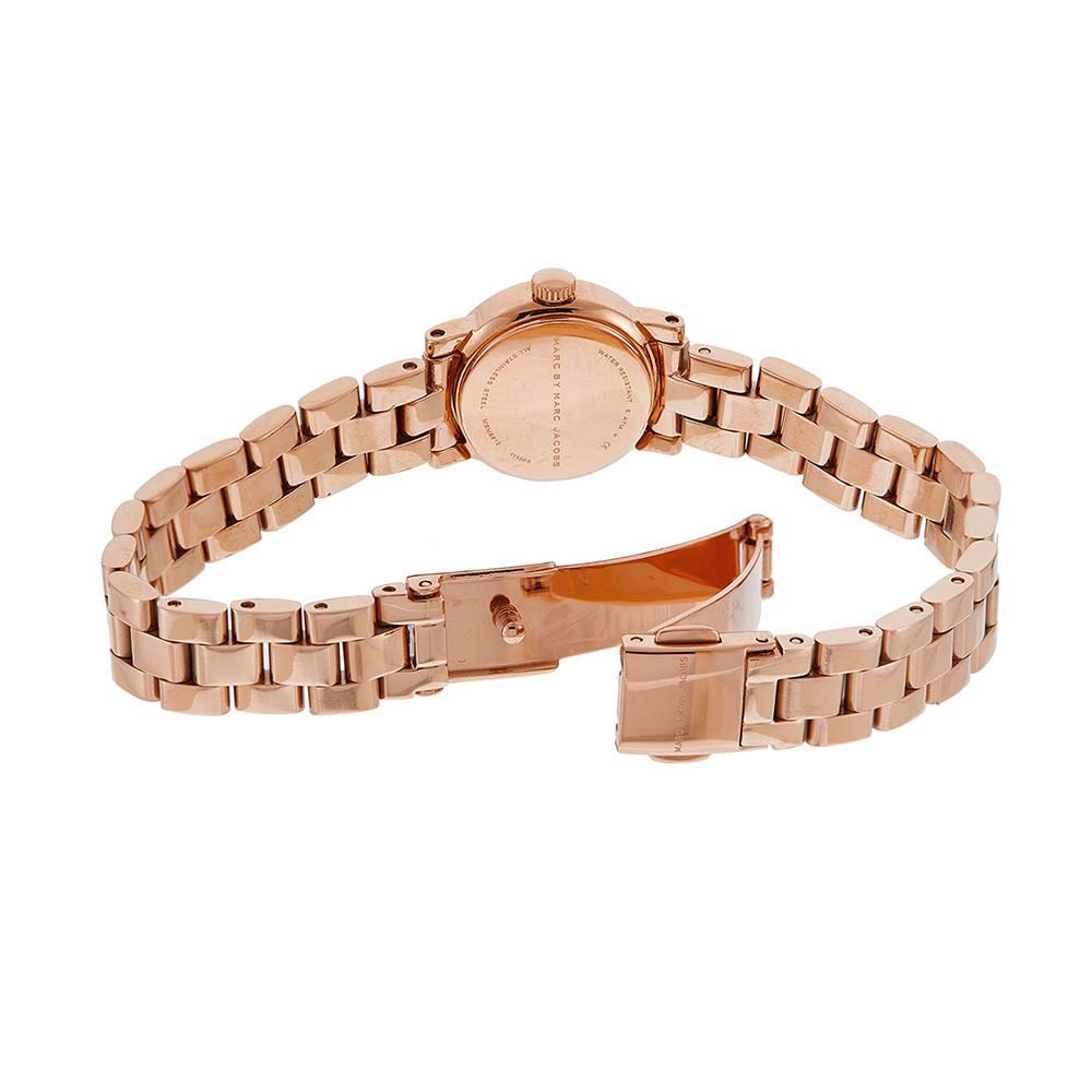  Shop Authentic Marc Jacobs Amy White Dial Rose Gold Steel Strap Watch for Women - MBM8613 - Luxxuri