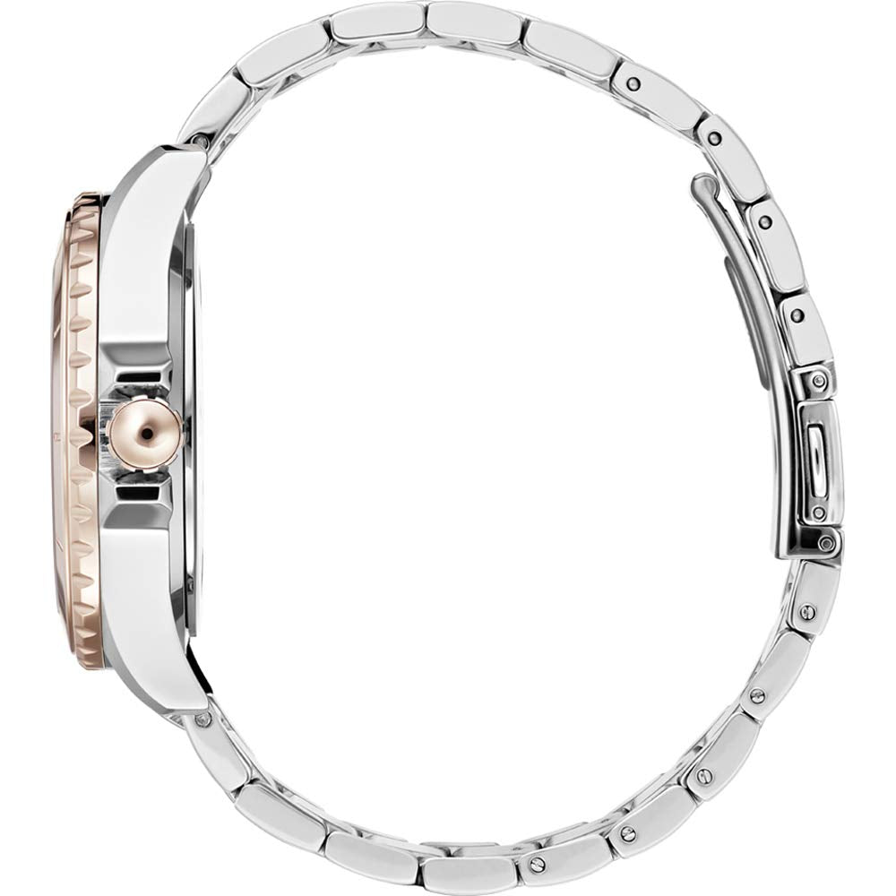  Shop Authentic Hugo Boss Hera Chronograph Silver Dial Two Tone Steel Strap Watch for Women - 1502446 - Luxxuri