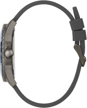  Shop Authentic Guess Odyssey Blue Dial Grey Rubber Strap Watch For Men - W1108G6 - Luxxuri