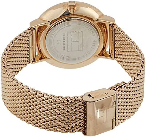  Shop Authentic Tommy Hilfiger Brooklyn Grey Dial Gold Mesh Bracelet Watch for Men - 1791506 - Luxxuri