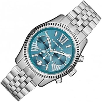  Shop Authentic Michael Kors Lexington Chronograph Blue Dial Silver Steel Strap Watch For Women - MK5887 - Luxxuri