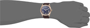  Shop Authentic Guess Connoisseur Blue Dial Brown Leather Strap Watch For Men - GW0353G2 - Luxxuri