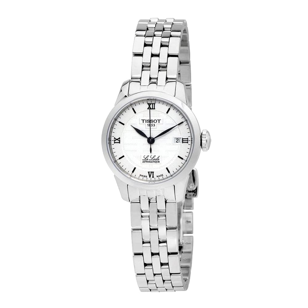  Shop Authentic Tissot Le Locle Automatic Double Happiness Lady Silver Dial Silver Steel Strap Watch For Women - T41.1.183.35 - Luxxuri