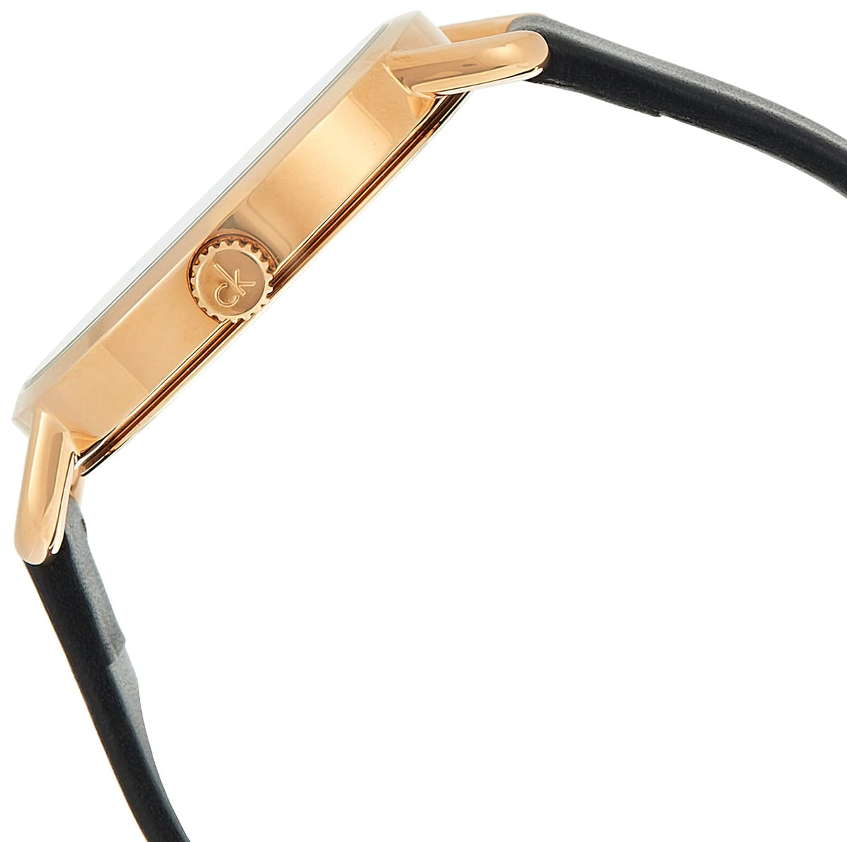  Shop Authentic Calvin Klein Even White Dial Black Leather Strap Watch for Women - K7B236C6 - Luxxuri