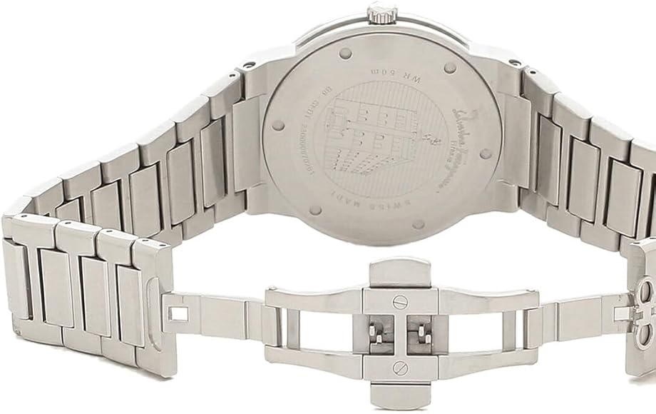 Shop Authentic Salvatore Ferragamo F-80 Classic Black Dial Silver Steel Strap Watch for Men - SFDT02423 - Luxxuri