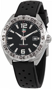  Shop Authentic Tag Heuer Formula 1 Quartz Black Dial Black Rubber Strap Watch for Men -  WAZ1112.FT8023 - Luxxuri
