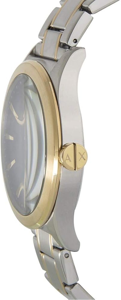  Shop Authentic Armani Exchange Nico Quartz Blue Dial Two Tone Steel Strap Watch For Men - AX2332 - Luxxuri