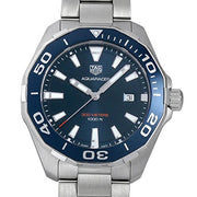  Shop Authentic Tag Heuer Aquaracer Blue Dial Watch for Men - WAY101C.BA0746 - Luxxuri