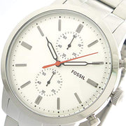 Shop Authentic Fossil Townsman White Dial Silver Steel Strap Watch for Men - FS5346 - Luxxuri
