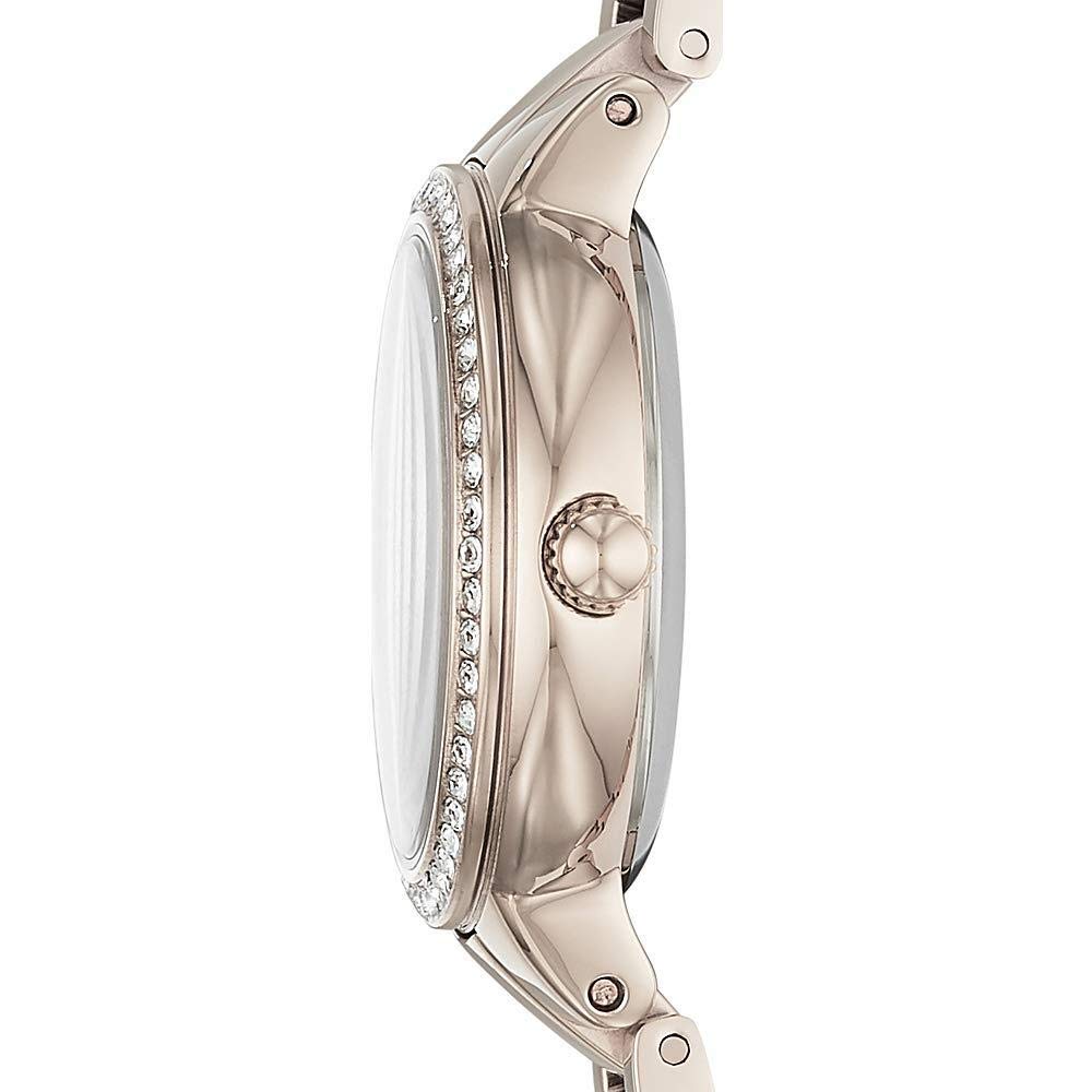  Shop Authentic Fossil Virginia Pink Dial Pink Steel Strap Watch for Women - ES4482 - Luxxuri