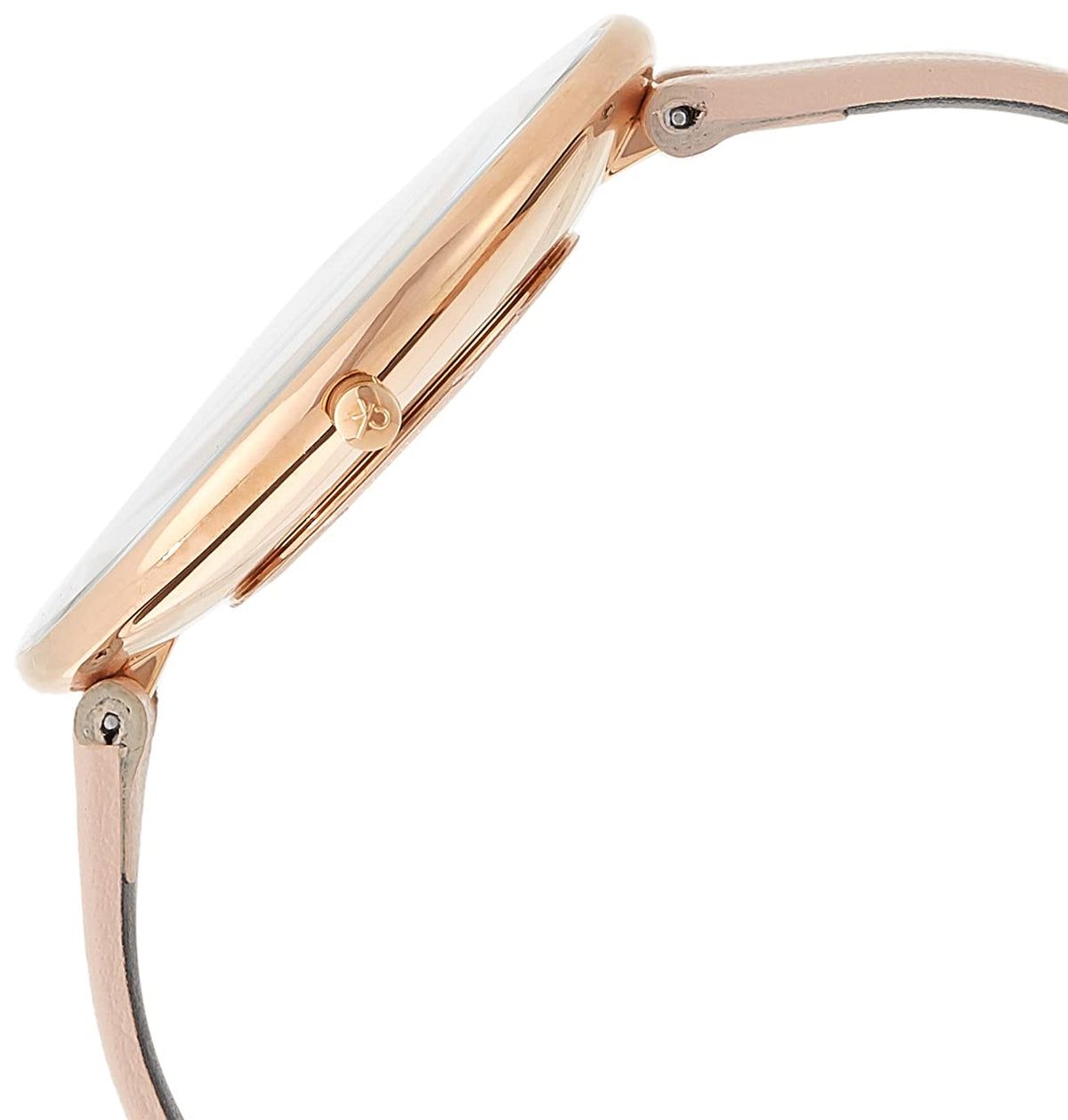  Shop Authentic Calvin Klein Full Moon Silver Dial Pink Leather Stap Watch for Women - K8Y236Z6 - Luxxuri