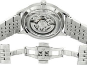  Shop Authentic Emporio Armani Meccanico Skeleton Silver Dial Silver Steel Strap Watch For Men - AR1945 - Luxxuri