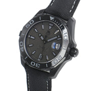  Shop Authentic Tag Heuer Aquaracer 300 Swiss Limited Edition Black Dial Black Nylon Strap Watch for Men - WAY218B.FC6364 - Luxxuri