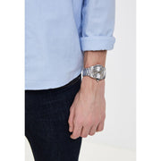  Shop Authentic Guess Connoisseur Silver Dial Silver Steel Strap Watch for Men - GW0265G6 - Luxxuri