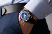  Shop Authentic Breitling Navitimer B01 Chronograph 41 Blue Dial Black Leather Strap Watch for Men - AB0139241C1P1 - Luxxuri