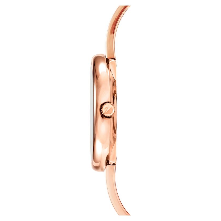  Shop Authentic Swarovski Crystalline Pure Black Dial Rose Gold Steel Strap Watch for Women - 5295334 - Luxxuri