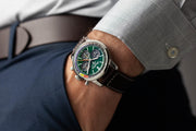  Shop Authentic Breitling Top Time B01 Ford Mustang Green Dial Brown Leather Strap Watch for Men - AB01762A1L1X1 - Luxxuri