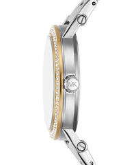  Shop Authentic Michael Kors Corey Analog Silver Dial Two Tone Steel Strap Watch for Women - MK7348 - Luxxuri