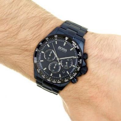  Shop Authentic Hugo Boss Hero Sport Lux Blue Dial Blue Steel Strap Watch for Men - 1513758 - Luxxuri
