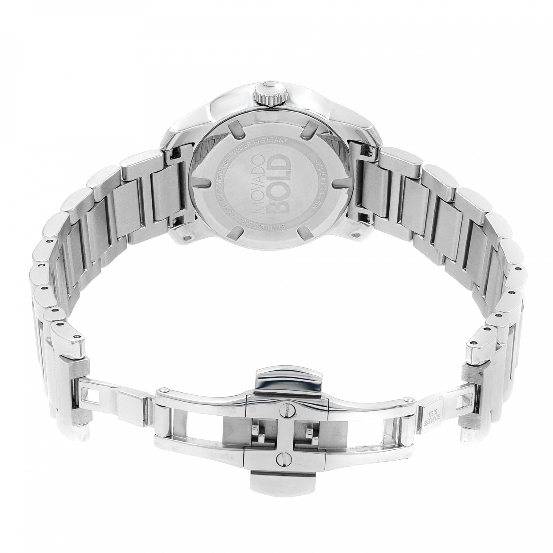  Shop Authentic Movado Bold Crystal Pave Silver Dial Silver Steel Strap Watch for Women - 3600254 - Luxxuri