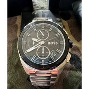  Shop Authentic Hugo Boss Volane Black Dial Silver Steel Strap Watch for Men - 1513949 - Luxxuri