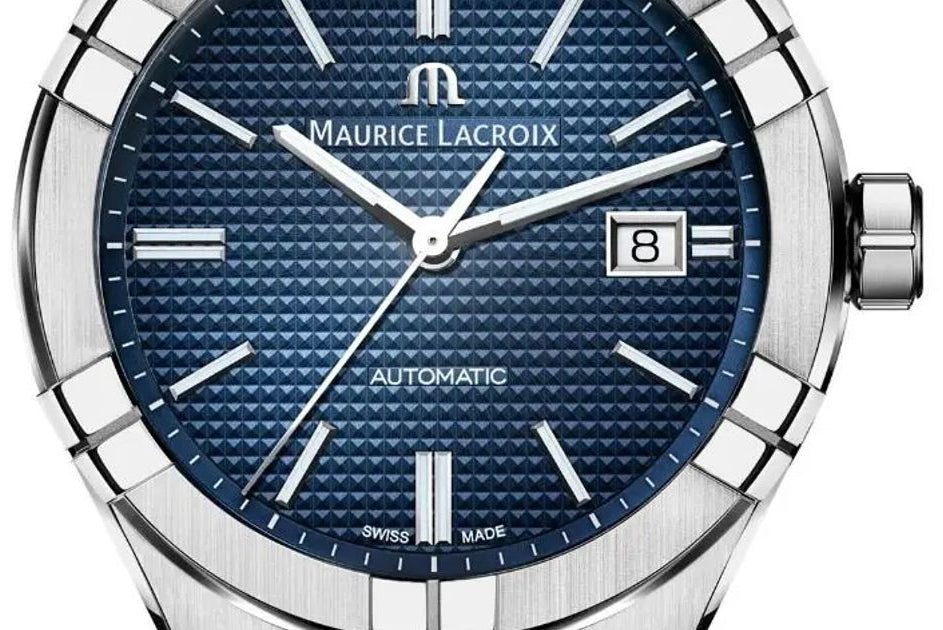  Shop Authentic Maurice Lacroix Aikon Automatic Date Blue Dial Blue Silicone Strap Watch For Men - AI6008-SS000-430-4 - Luxxuri