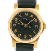  Shop Authentic Marc Jacobs Henry Dinky Black Dial Black Leather Strap Watch for Women - MBM1240 - Luxxuri