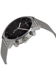  Shop Authentic Calvin Klein City Chronograph Black Dial Silver Mesh Bracelet Watch for Men - K2G27121 - Luxxuri