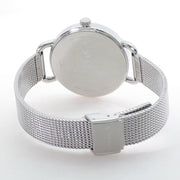  Shop Authentic Calvin Klein Even White Dial Silver Mesh Bracelet Watch for Women - K7B23126 - Luxxuri