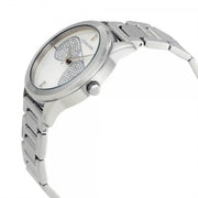 Shop Authentic Michael Kors Harman Analog Silver Dial Silver Steel Strap Watch For Women - MK3672 - Luxxuri