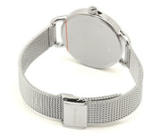  Shop Authentic Calvin Klein Even Black Dial Silver Mesh Bracelet Watch for Women - K7B23121 - Luxxuri