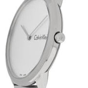  Shop Authentic Calvin Klein Minimal Silver Dial Silver Mesh Bracelet Watch for Men - K3M211Y6 - Luxxuri