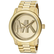  Shop Authentic Michael Kors Runway Gold Dial Gold Steel Strap Watch for Women - MK5473 - Luxxuri