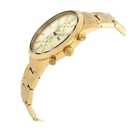  Shop Authentic Fossil Townsman Chronograph White Dial Gold Steel Strap Watch for Men - FS5348 - Luxxuri