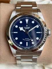  Shop Authentic Tudor Black Bay Automatic Blue Dial Silver Steel Strap Watch for Men - M79540-0004 - Luxxuri