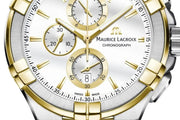  Shop Authentic Maurice Lacroix Aikon Chronograph White Dial Brown Leather Strap Watch For Men - AI1018-PVY11-132-1 - Luxxuri