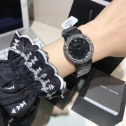  Shop Authentic Marc Jacobs Marci Black Dial Black Steel Dial Strap Watch for Women - MBM3193 - Luxxuri
