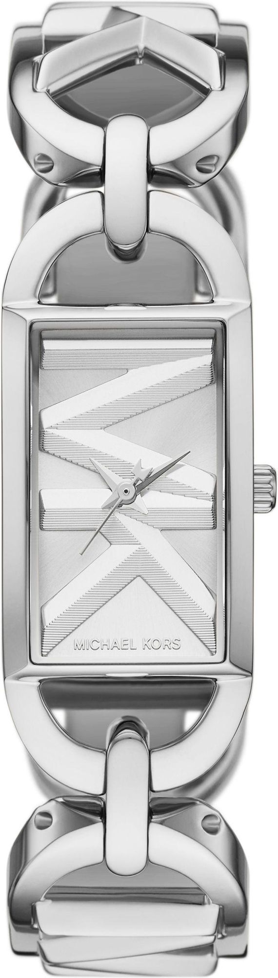  Shop Authentic Michael Kors Empire Three Hand Silver Dial Silver Steel Strap Watch For Women - MK7407 - Luxxuri