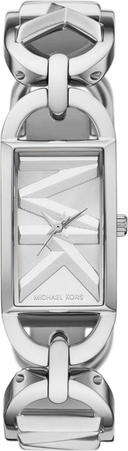  Shop Authentic Michael Kors Empire Three Hand Silver Dial Silver Steel Strap Watch For Women - MK7407 - Luxxuri