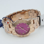  Shop Authentic Marc Jacobs Amy Pink Dial Rose Gold Steel Strap Dial Watch for Women - MBM8625 - Luxxuri