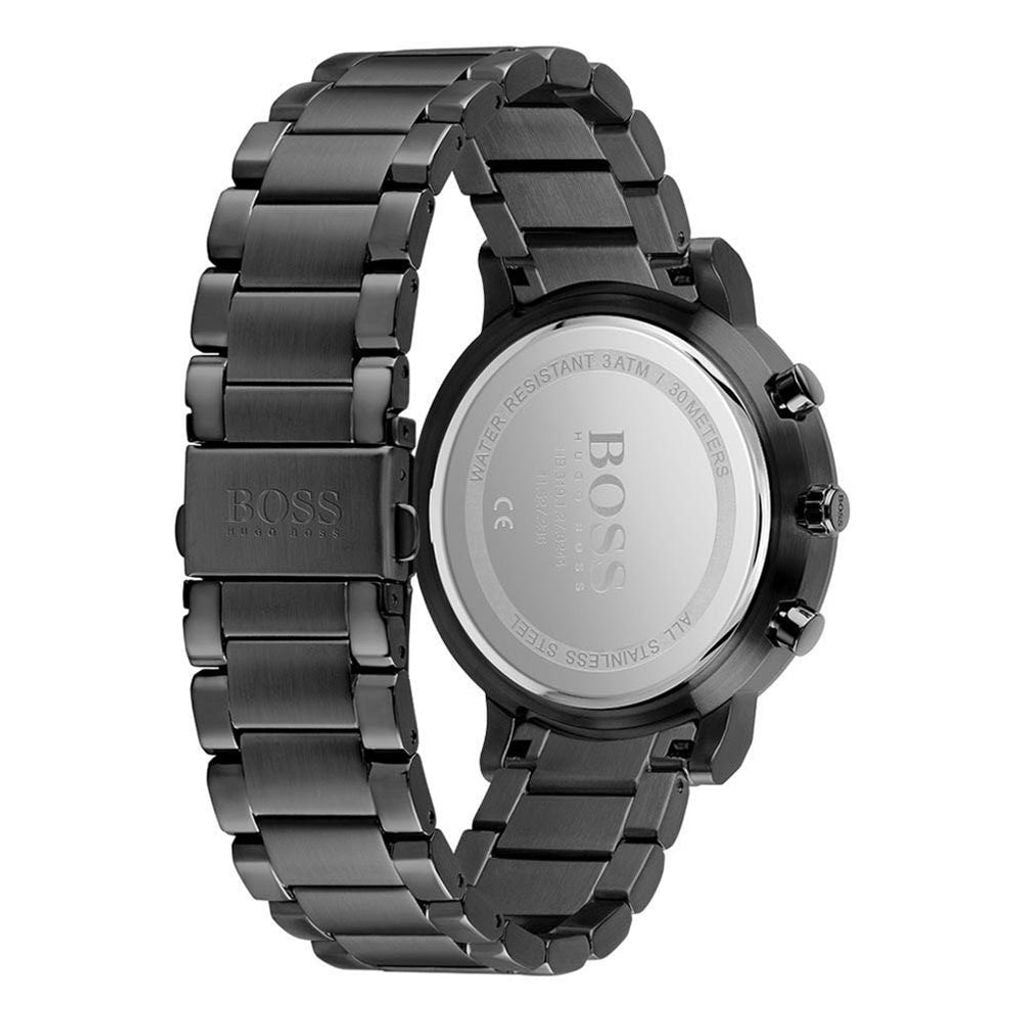  Shop Authentic Hugo Boss Integrity Black Dial Black Steel Strap Watch for Men - 1513780 - Luxxuri