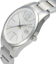  Shop Authentic Calvin Klein Bold White Dial Silver Steel Strap Watch for Men - K2241120 - Luxxuri