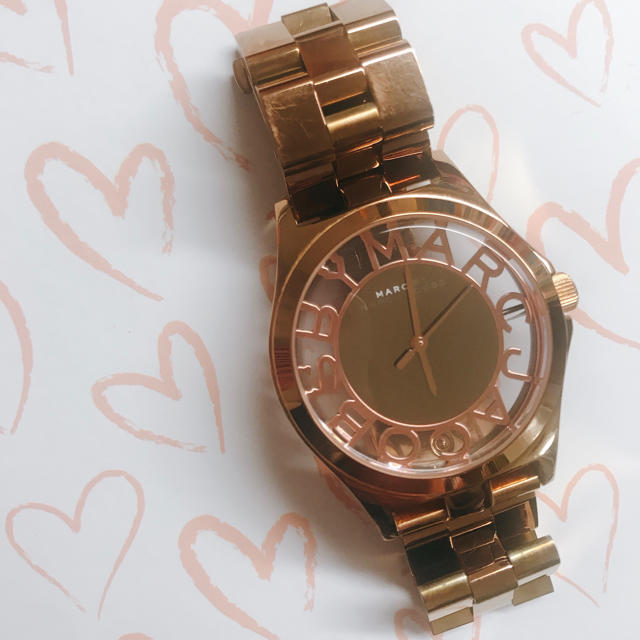  Shop Authentic Marc Jacobs Henry Rose Gold Dial Rose Gold Steel Strap Watch for Women - MBM3207 - Luxxuri