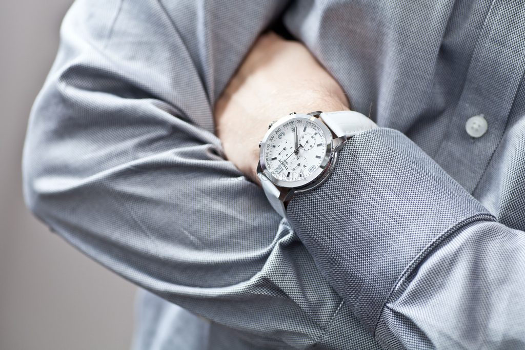  Shop Authentic Tissot PRC 200 Chronograph White Dial White Leather Strap Watch For Men - T055.417.16.017.00 - Luxxuri